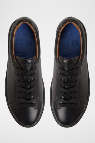 Baskets en cuir Seeger - Noir