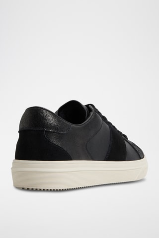 Baskets en cuir Braxton - Noir