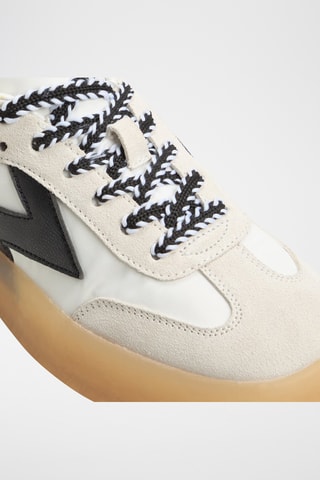 Baskets Retrostep - Blanc