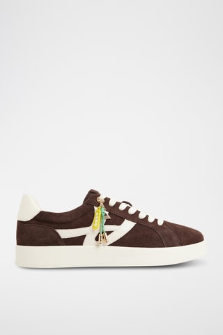 Baskets en cuir Mtl72Sneaker-L - Marron