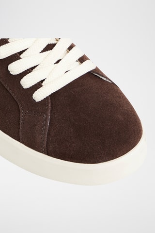 Baskets en cuir Mtl72Sneaker-L - Marron