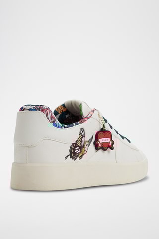 Baskets Aldo x Artist Series Whatisadam01 - Blanc