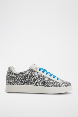 Baskets Aldo x Artist Tgoodman03 - Blanc