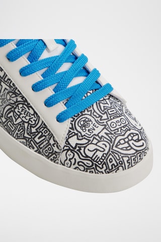 Baskets Aldo x Artist Tgoodman03 - Blanc