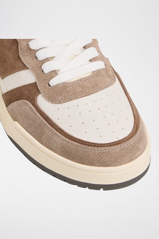 Baskets en cuir Topper - Beige