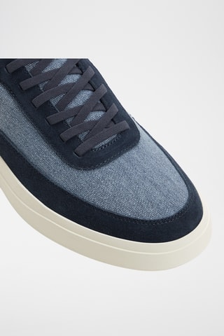 Baskets en cuir Prentice - Bleu