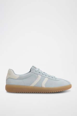 Baskets en cuir Chicsneaker - Bleu clair