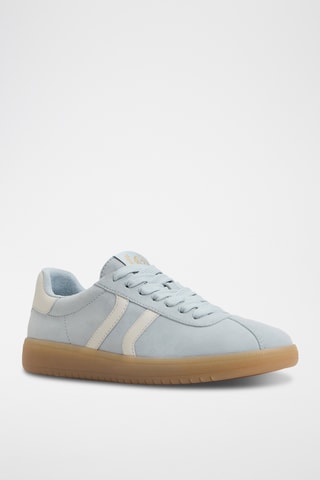 Baskets en cuir Chicsneaker - Bleu clair
