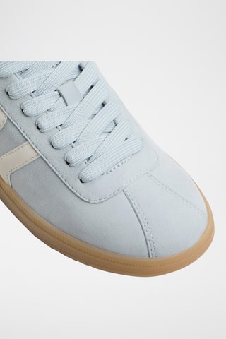 Baskets en cuir Chicsneaker - Bleu clair