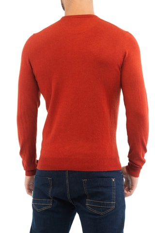 Jersey de lana - Rojo teja