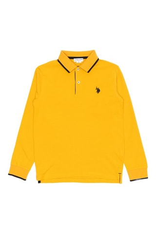 Polo - Amarillo y negro