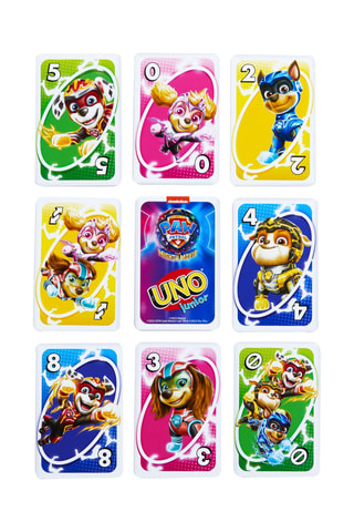 Gioco Uno Paw Patrol - 112 carte - Da 3 anni