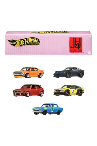Coffret Cultura Automóvel Japão 4 Hot Wheels - A partir dos 3 anos