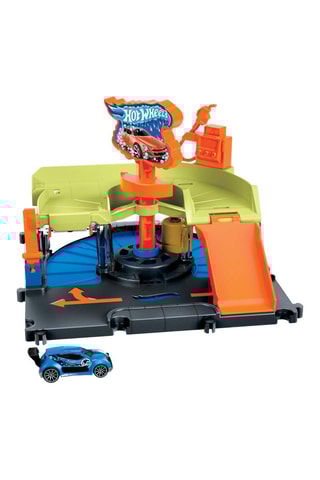 Estação de lavagem para carros Hot Wheels - Desde 4 meses