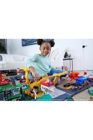 Estação de lavagem para carros Hot Wheels - Desde 4 meses