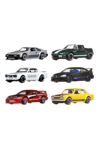 Coffret de veículos miniaturas Hot Wheels - 6 peças - A partir dos 3 anos