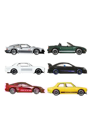 Coffret de veículos miniaturas Hot Wheels - 6 peças - A partir dos 3 anos