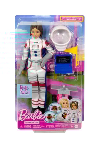 Boneco astronauta Barbie - 10 acessórios - A partir dos 3 anos