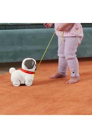 Giocattolo trainabile Carlino Cammina Con Me Fisher-Price - Da 12 mesi - Modello casuale