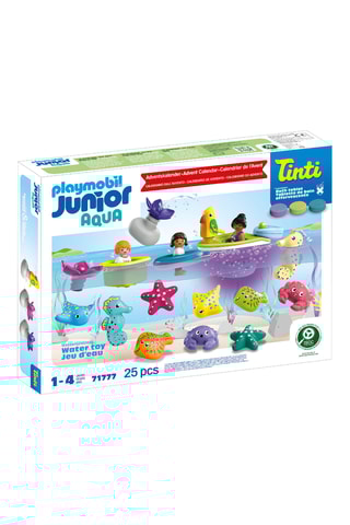 Coffret Calendário do Advento 2025 Junior Aqua - 25 peças - A partir de 1 ano