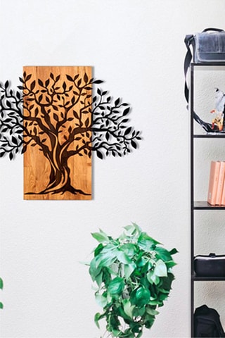 Décoration murale Sögüt - 72 x 58 cm - Naturel