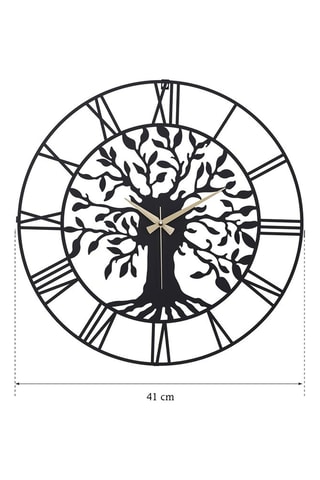 Horloge Vita - 41 cm - Noir