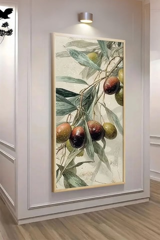 Tableau en bois massif - 70 x 33 cm