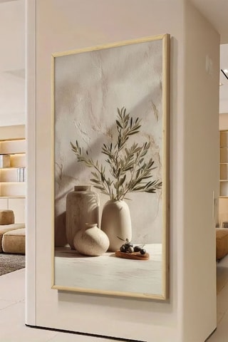 Tableau en bois massif - 120 x 50 cm