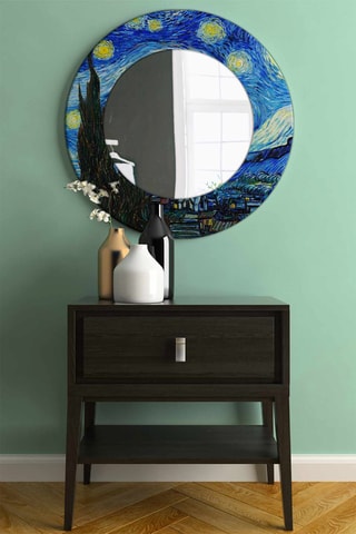 Miroir - 58 cm - Bleu