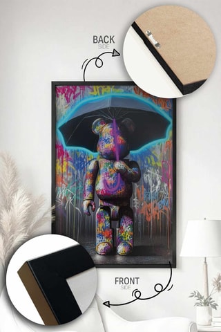 Wanddecoratie - 33 x 48 cm