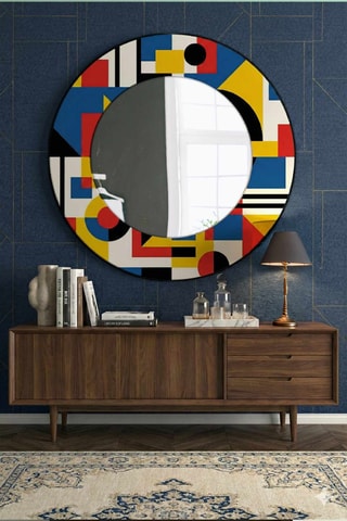 Miroir - 58 cm - Blanc