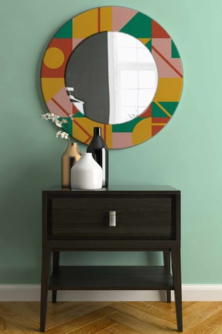 Miroir - 58 cm - Jaune