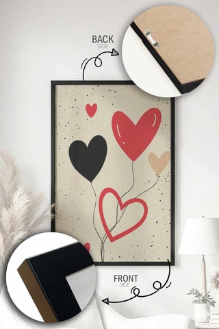 Wanddecoratie - 33 x 48 cm