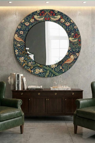 Miroir - 58 cm - Bleu marine