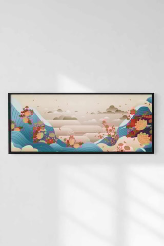 Wanddecoratie - 33 x 70 cm