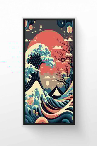 Tableau - 33 x 70 cm