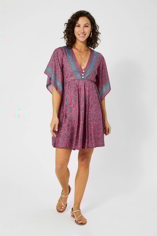 Vestido estilo patinadora - Rosa