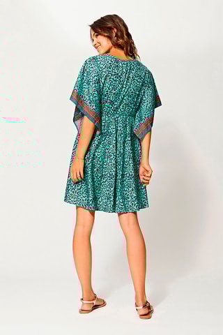 Vestido estilo patinadora - Verde