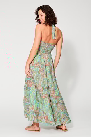 Vestido comprido Multicolor - Multicor