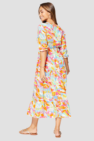 Vestido comprido - Laranja - Laranja