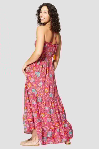 Vestido comprido - Vermelho - Vermelho