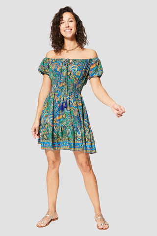 Vestido - Azul - Azul