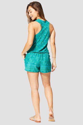 Macacão curto - Verde - Verde