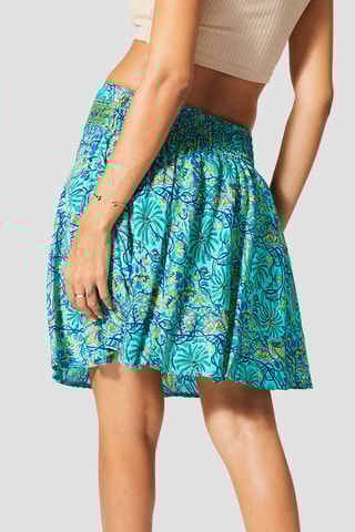 Saia estilo patinadora - Azul - Azul