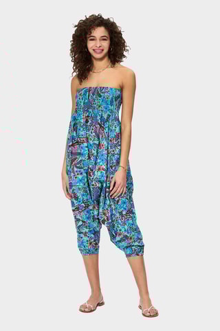 Calças saruel 3 em 1 - Verde - Azul