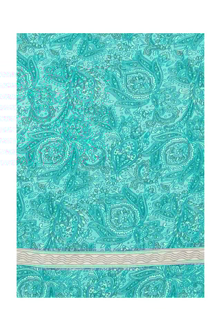 Lenço - Turquesa - Cinzento