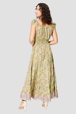 Vestido comprido - Amarelo - Amarelo