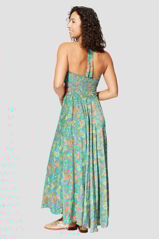 Vestido comprido - Verde - Verde