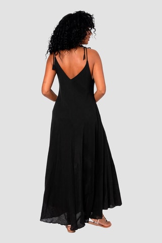 Vestido comprido - Preto - Preto