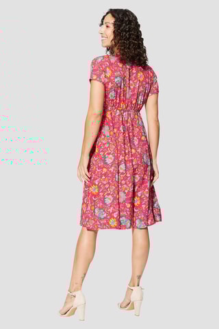 Vestido traçado - Rosa - Rosa